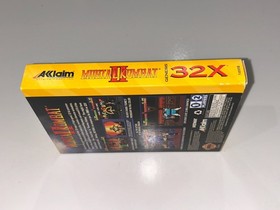 Mortal Kombat II (Sega 32X, 1994) CIB Complete in Box with Manual N MINT