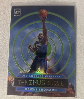 2019 Panini Donruss Optic T-Minus 3 2 1 Lime Green Prizm /149 Kawhi Leonard SP!!