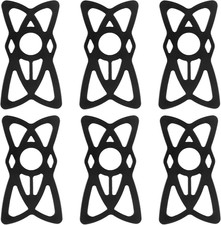 Bicycle Phone Mount Holder 6 Pack Motorcycle Phone Mount Tether Grip Silicon...