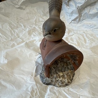 Ceramic/Pottery Garden Bird Decorative Ornament Figurine Unmounted