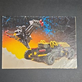 LEGO Battrax 6941 Space Blacktron Set Minifigure Instruction Manual