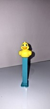 Pez Yellow Duck Blue Stem Collectible Animal Theme Vintage Toy Gift #B1HB3.9