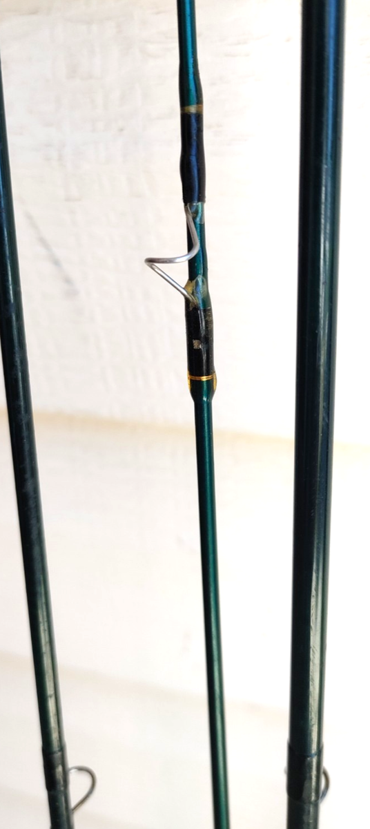 Orvis Trident TL Fly Fishing Rod Green 4 Piece Pole 6.5 Mid Flex 8