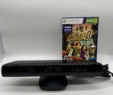 Xbox 360 Kinect Sensor Model 1473 w/ Kinect Adventures Game - Free Shipping