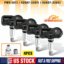 4pcs Tire Pressure Sensor TPMS NEW PMV-107J 42607-33021 For Toyota Lexus