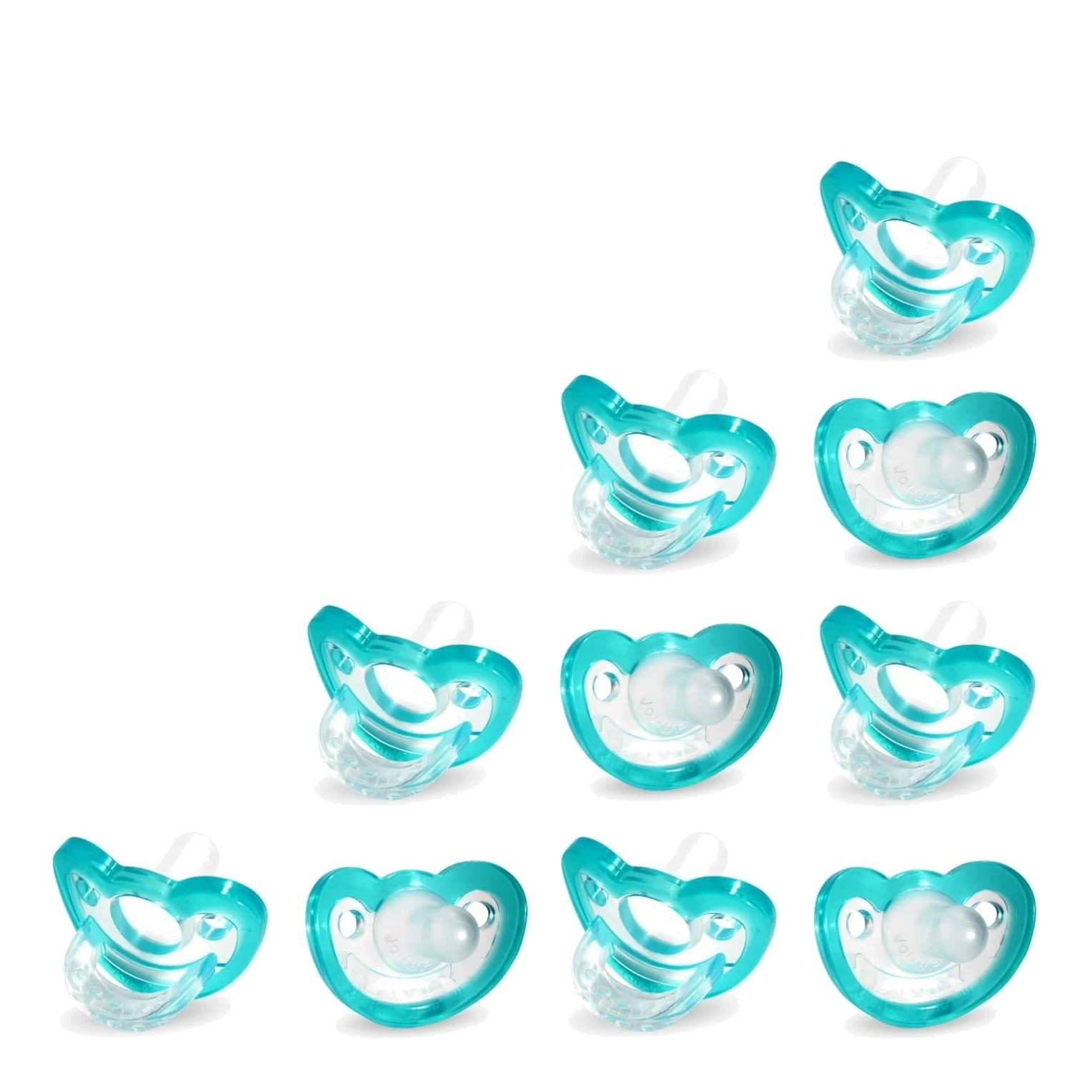 Jollypop Hospital-Grade Pacifiers, 0-3