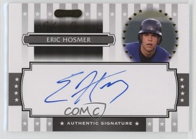 2008 Razor Signature Series Exclusive Signatures Eric Hosmer #ES-3 Auto 03o8