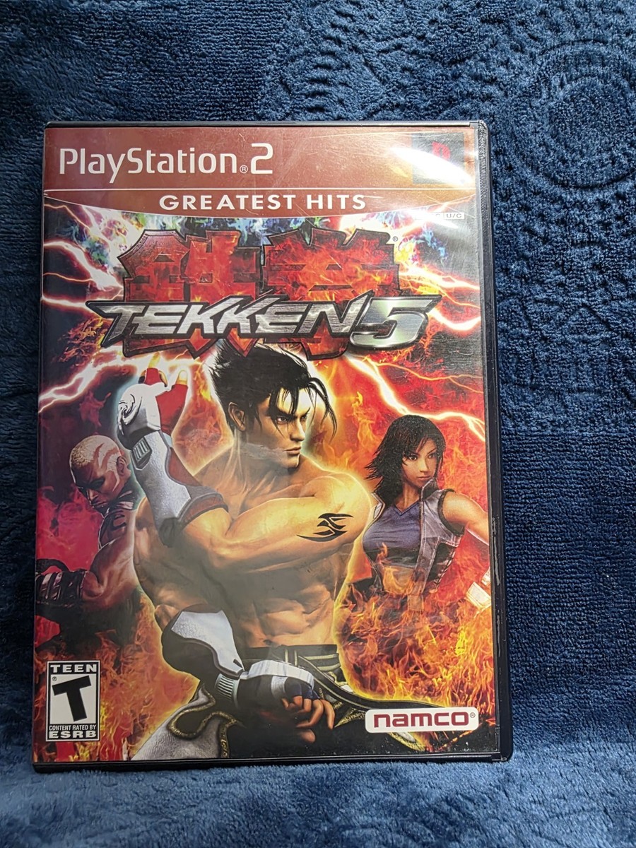 Tekken 5 Sony PlayStation 2, 2005, Complete CIB - Tested N Working