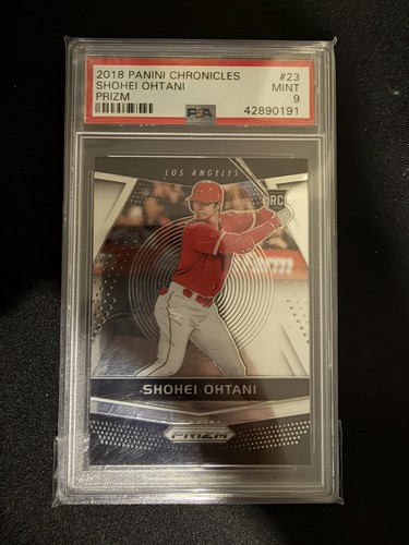 Shohei Ohtani [Holo] #23 2018 Panini Chronicles Prizm card