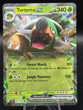 torterra ex pokemon card Pokemon Scarlet Violet Incineroar ex Torterra ex Exclusive Premium Collection 8 Booster Packs, 2 Promos, Oversize Card More Pokemon USA