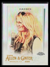 2020 Topps Allen & Ginter Courtney Hansen #288