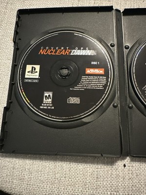Covert Ops: Nuclear Dawn PS1 (Sony PlayStation ) DISCS ONLY Tested Working