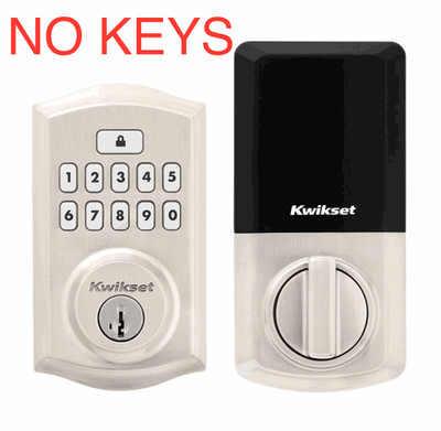 Kwikset SmartCode 260 Satin Nickel Keypad Single Cylinder Electronic Deadbolt