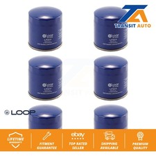 Engine Oil Filter (6 Pack) For Ford Escape Toyota Mazda Volkswagen 3 Jetta Focus