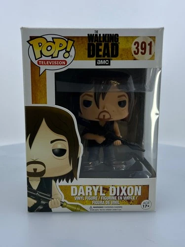 Funko POP! Daryl Dixon with rocket launcher #391 DAMAGED BOX SEE PICS