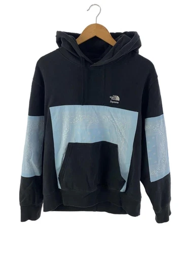 Felpa Supreme con cappuccio S cotone nero NT02208I usata