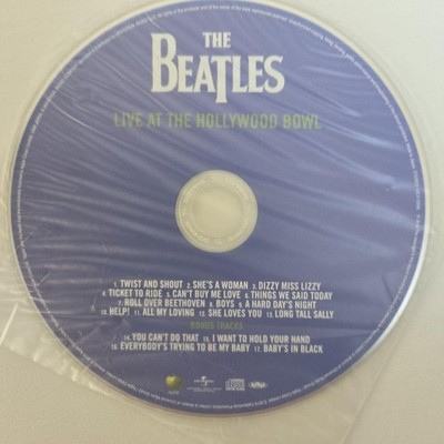 The Beatles / Live at the Hollywood Bowl SHM-CD Album Paper jacket