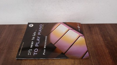 			Its Never Too Late to Play Piano (Adult Tutor Book), Pam Wedgwood		