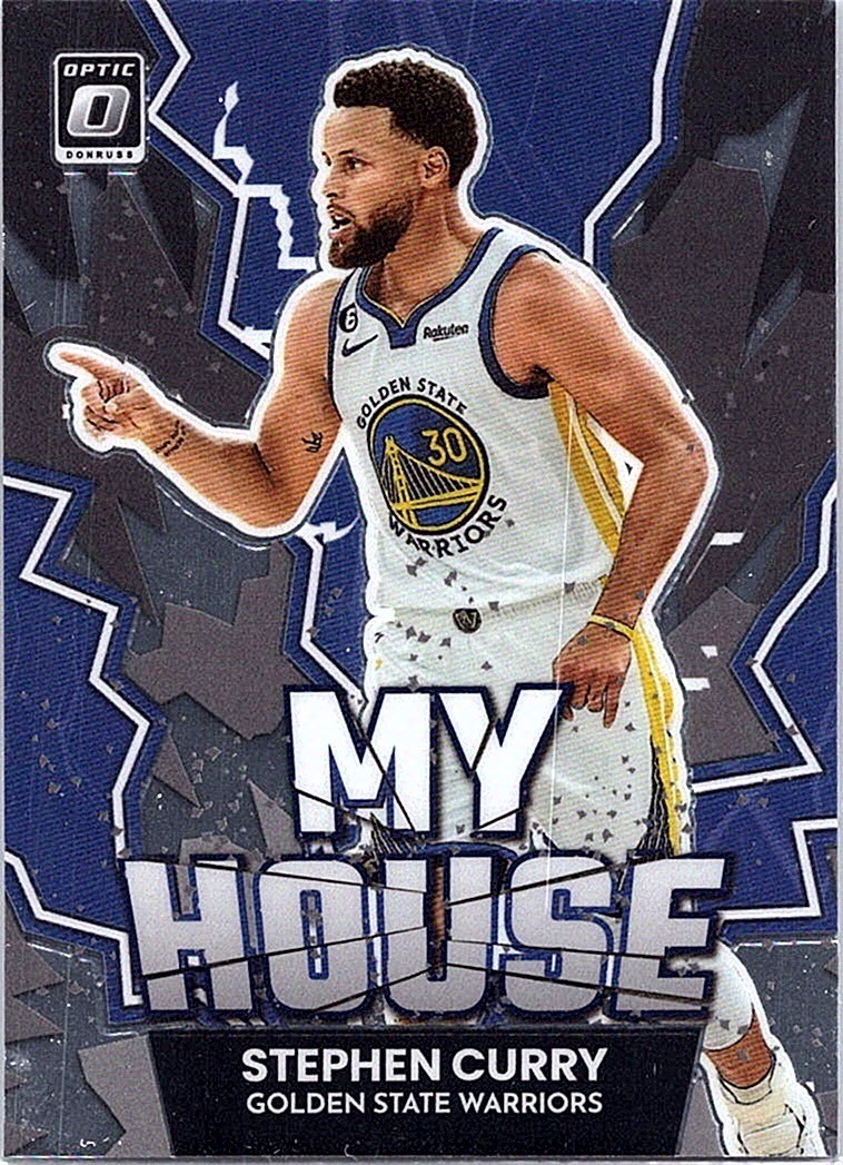 2022-23 Panini Optic Steph Curry My House Insert #10
