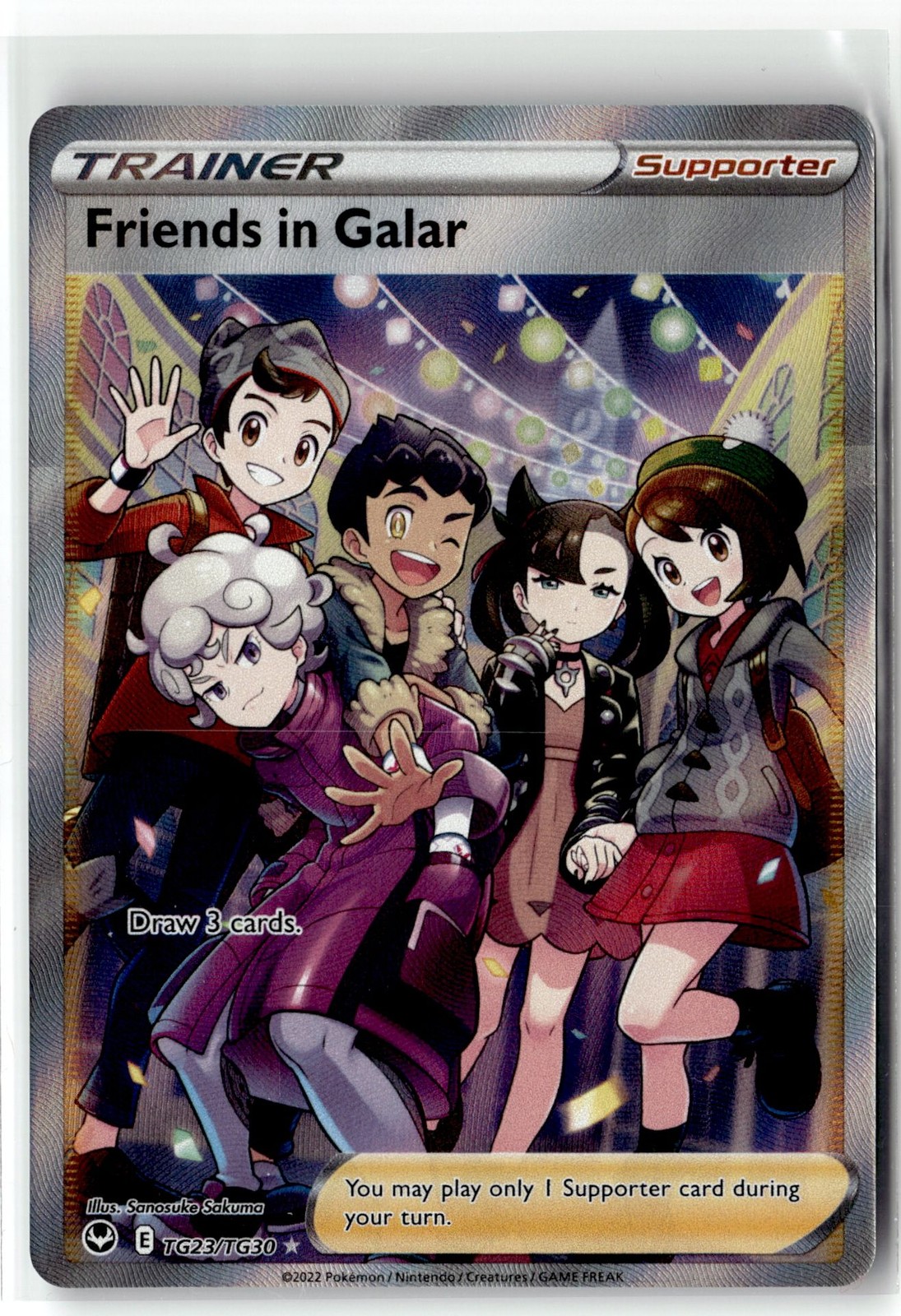Friends in Galar ⭐️ TG23/TG30 Holo Silver Tempest Trainer Gallery Pokemon NM