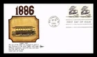 DR JIM STAMPS US COVER CABLE CAR TRANSPORTATION SERIES FDC GILL CRAFT CACHET