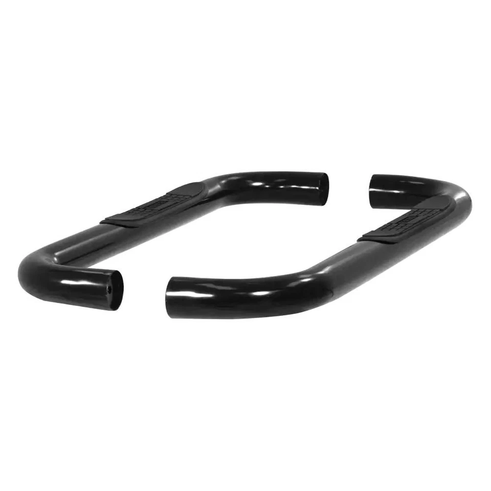 For Ford F-150 1997-2003 Aries 203007 3" Cab Length Black Round Side Bars Foto 2 de 4