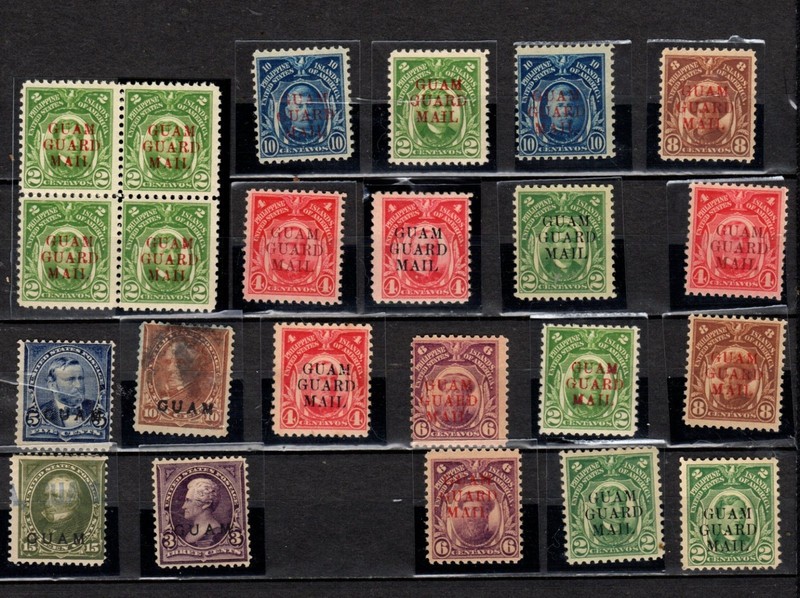 Guam stamp collection