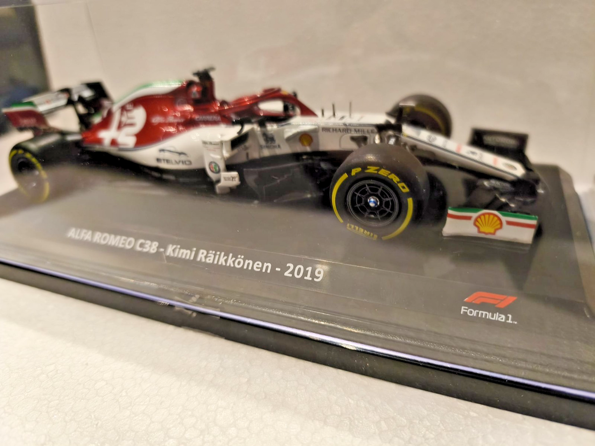 ALFA ROMEO C38 -KIMI RAIKKONEN (2019), ALTAYA F1, DIE CAST, 1:24