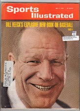 1965 5/17 Sports Illustrated magazine baseball Bill Veeck, Chicago White Sox VG