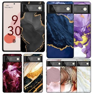 For Google Pixel 9A 8A 7A 6 Pro 5A Marble Print Phone Case Shockproof TPU Cover