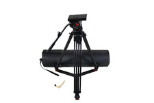 SACHTLER VIDEO V20-I HEAD CF CARBON SYST TELBAR SP150 GR TDK BAG SERVICED 59Lb