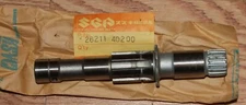 NOS Suzuki RM100 RM125 RM 125 100 Kickstart Shaft 26211-40200 BINF