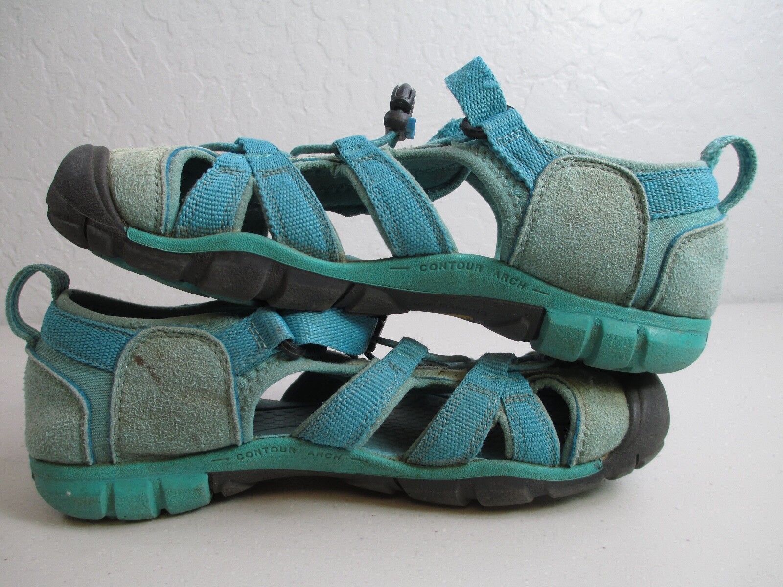 Sandali da trekking giovanili KEEN pescatore SEACAMP blu acqua sport acquatici taglia 5