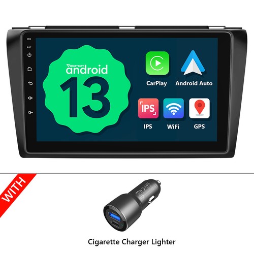 For Mazda 3 2008 2009 9" Android 13 Car Stereo Radio GPS CarPlay Bluetooth 2+32G - Picture 20 of 29