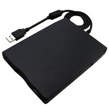 USB Portable 3.5" External Floppy Disk Drive 1.44Mb Data Storage For PC Laptop