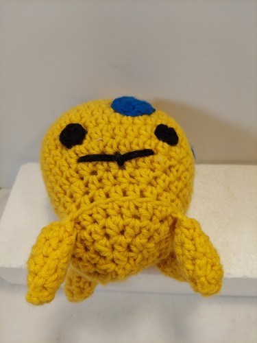 Peluche de pulpo de ganchillo pequeño - Imagen 9 de 10