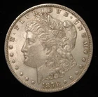 1878 7TF 7 Tail Feathers Reverse of 79 Morgan Silver Dollar Choice AU+