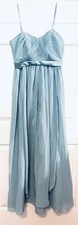 NWT Evemst Blue strapless long bridesmaid dress size 12 Sorella Vita