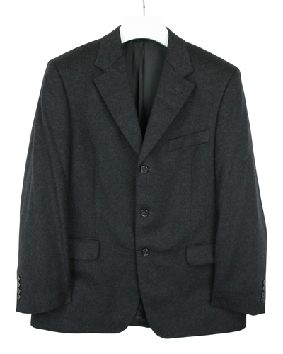 DIGEL Cashmere & Wool Blazer Men's UK 40S Formal Melange Single Breasted