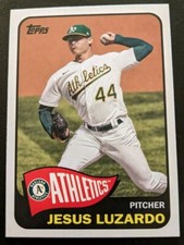 2021 Topps Series 2 Baseball Jesus Luzardo 1965 Redux #T65-36 Oakland Athletics