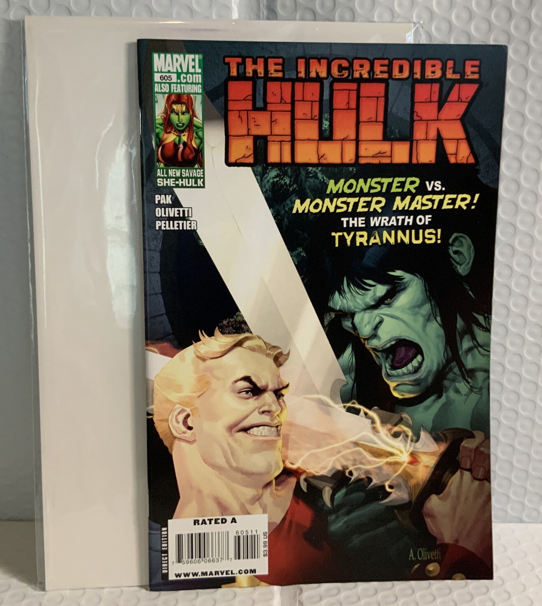 MARVEL #605 THE INCREDIBLE HULK | eBay