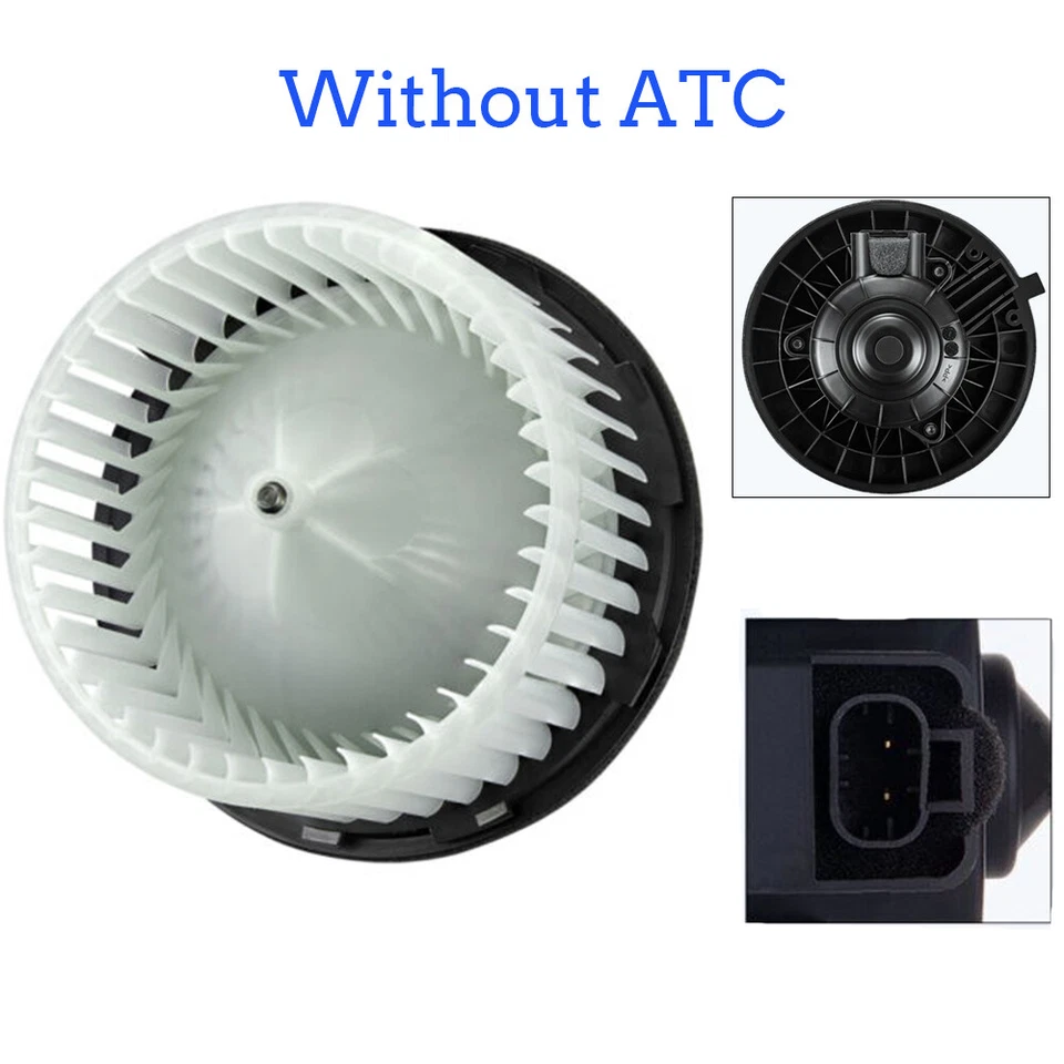 HVAC Heater Blower Motor Fan for GMC Chevy Silverado Tahoe Sierra Yukon Cadillac Foto 2 de 4