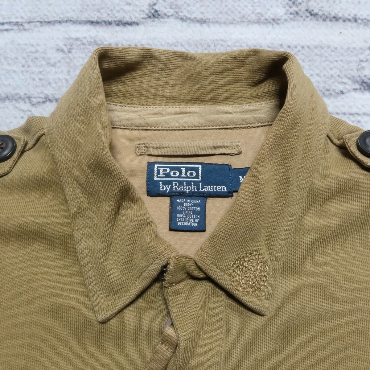 Polo Ralph Lauren✨ミリタリージャケット　タイガー　ワッペン　L Vintage Polo Ralph Lauren Soaring Tigers Military Jacket PRL