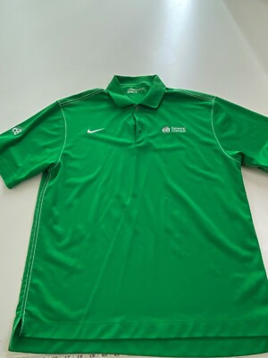 Nike Golf Embroidered Colonial Chemical POLO SHIRT Large L 