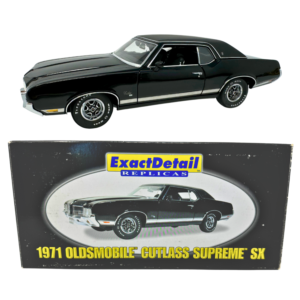Exact Detail Replicas 1971 Oldsmobile Cutlass Supreme SX 1:18