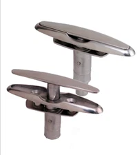 Marine Hardware 8" Single Post Pull-Up Cleat Cast 316 SS SSCL80800