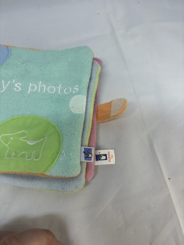 Manhattan Toy Terry Cloth Baby's Photo Albums Soft Toy Photobook - 4x6 Pictures - Picture 4 of 12