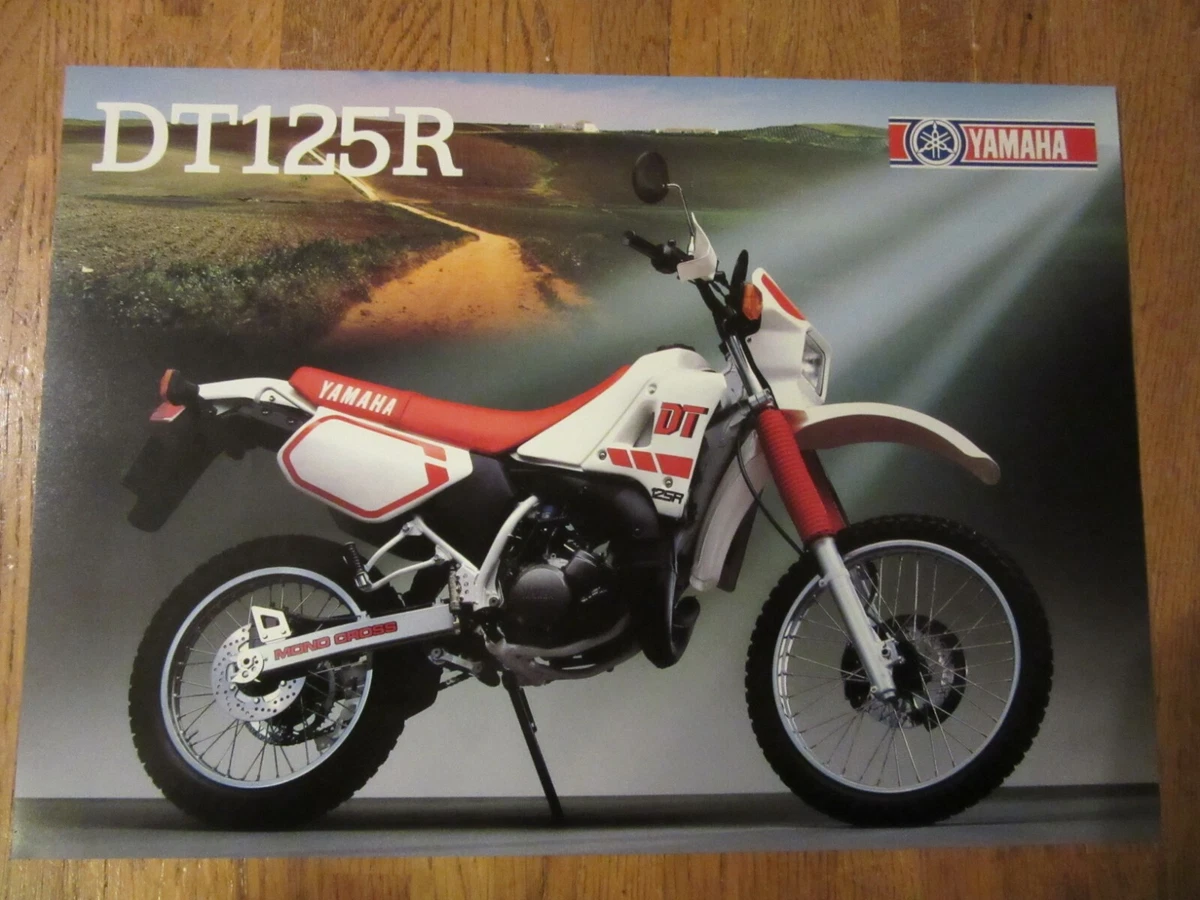Yamaha DT125R DT125 1988 Sell brochure eBay
