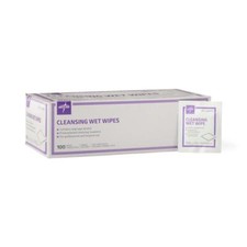 Cleansing Wet Wipes, Box of 100