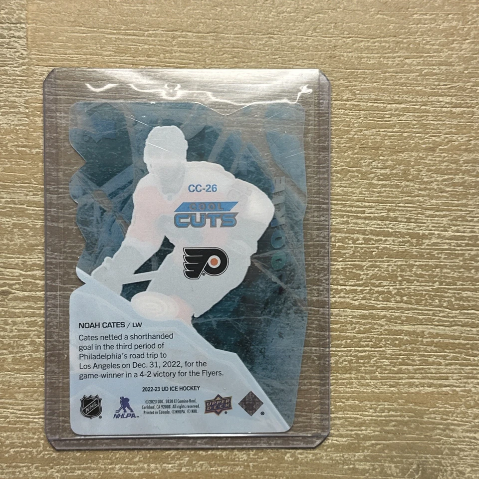 2022-23 Ice Noah Cates Rookie Cool Cuts - Image 2 of 2